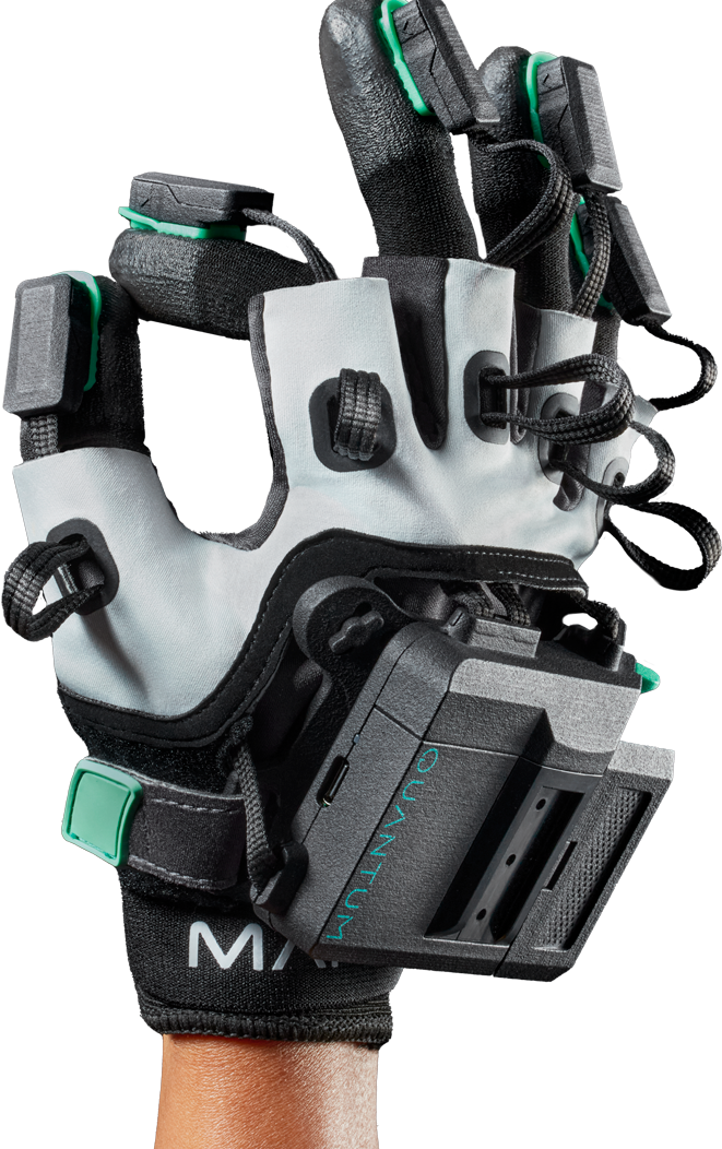Manus Quantum Metagloves electromagnetic tracking glove
